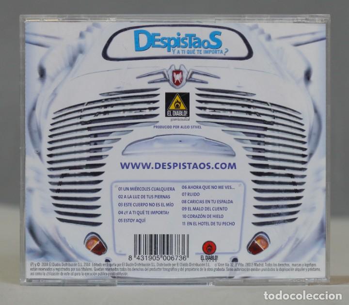 CDs de m&uacute;sica: CD. Despistaos &ndash; Y A Ti Qu&eacute; Te Importa? - Foto 2