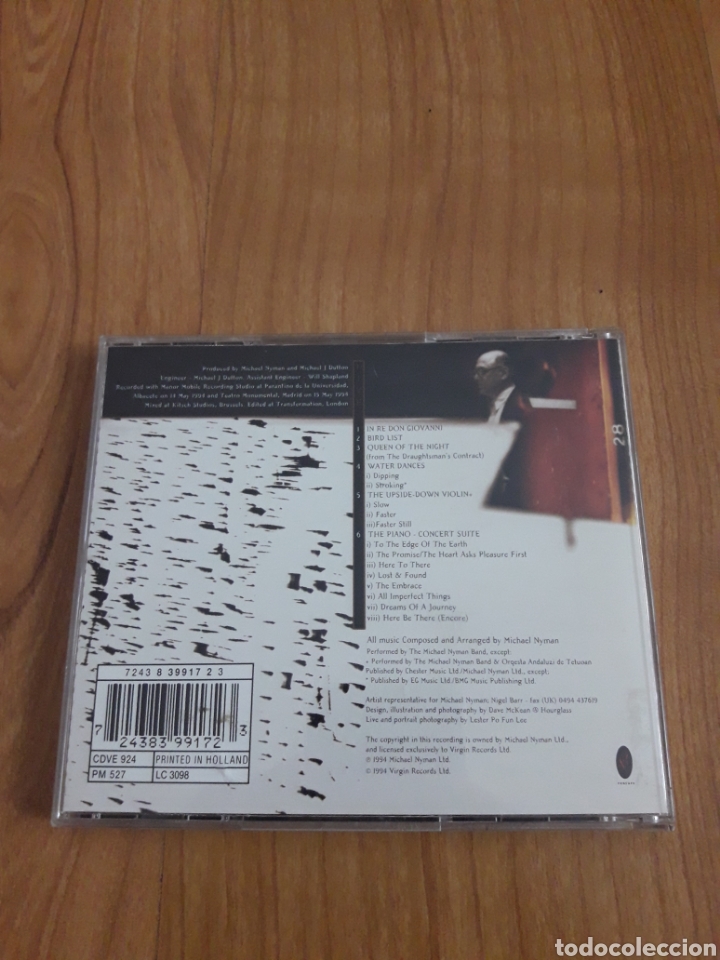 CDs de m&uacute;sica: MICHAEL NYMAN LIVE - Foto 2