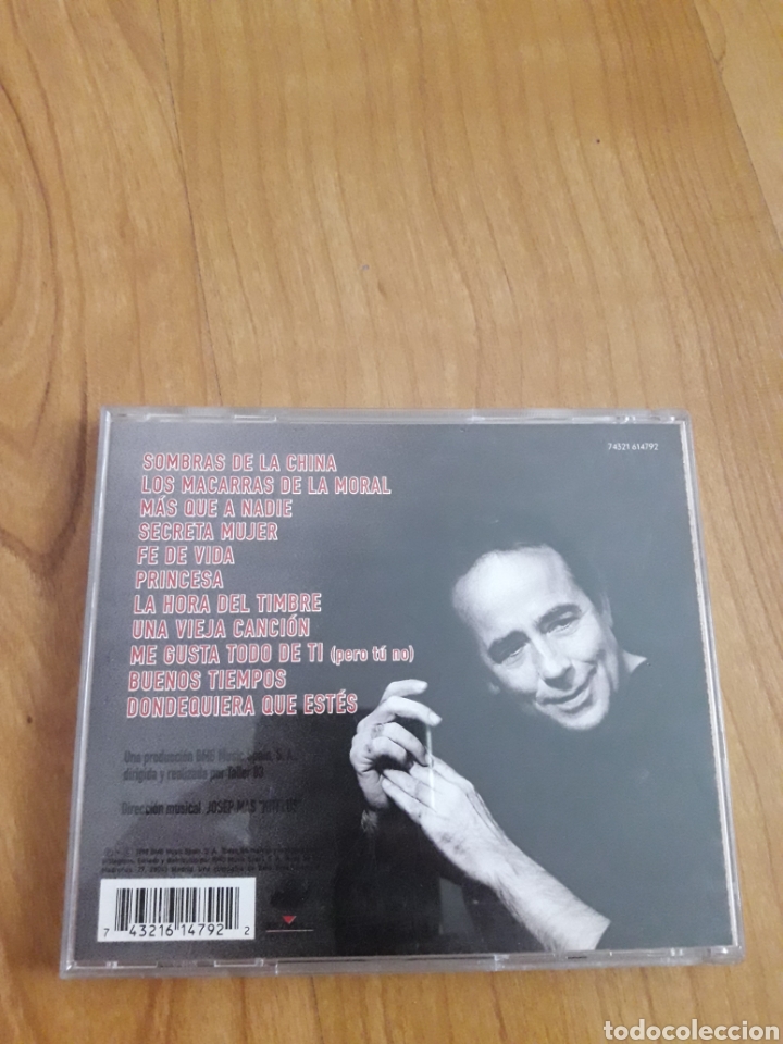 CDs de m&uacute;sica: SERRAT. SOMBRAS DE LA CHINA - Foto 2