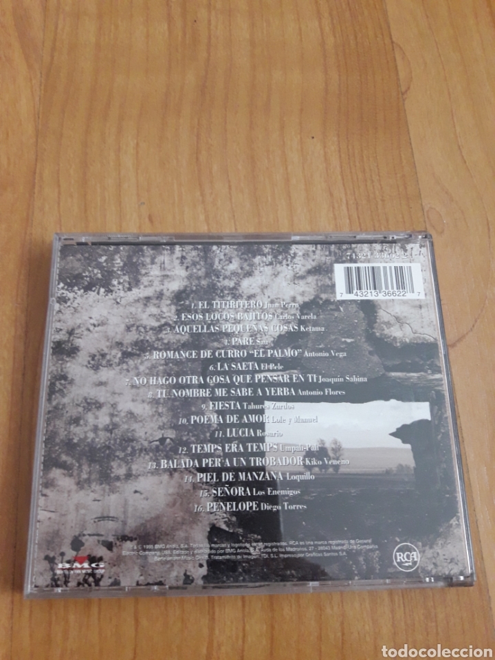 CDs de m&uacute;sica: SERRAT... ERES &Uacute;NICO - Foto 2