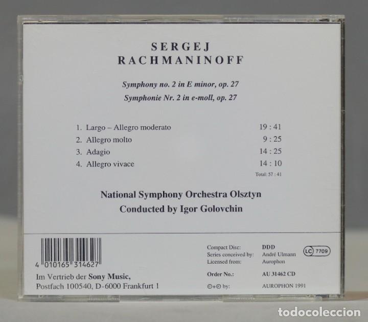 CDs de m&uacute;sica: CD. SINFONIE 2. RACHMANINOFF - Foto 2