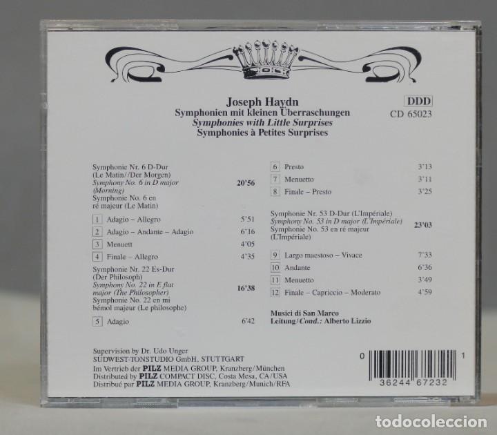 CDs de m&uacute;sica: CD. HAYDN. SHYMPHONIEN. LIZZIO - Foto 2
