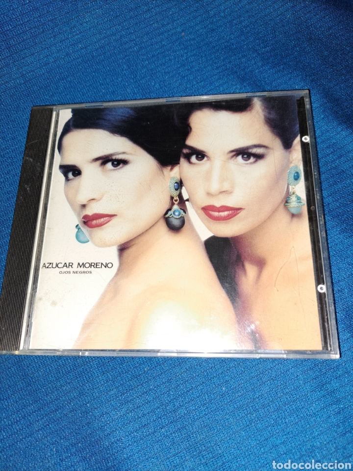 CDs de m&uacute;sica: CD AZ&Uacute;CAR MORENO, OJOS NEGROS. - Foto 1