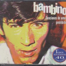 CDs de Música: BAMBINO DOBLE CD CANCIONES DE AMOR PROHIBIDO 1998