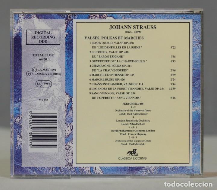 CDs de m&uacute;sica: CD. STRAUSS. POLKAS - Foto 2