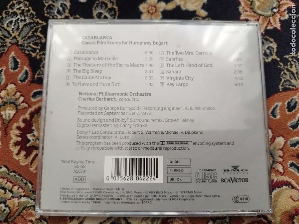 CDs de m&uacute;sica: Casablanca - Foto 2