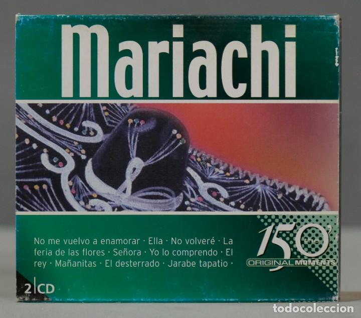 CDs de m&uacute;sica: 2 CD. MARIACHO. 150 ORIGINAL MOMENTS - Foto 1