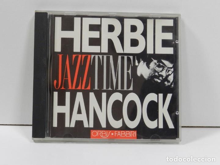 CDs de m&uacute;sica: DISCO CD. Herbie Hancock &ndash; Jazz Time. COMPACT DISC. - Foto 1