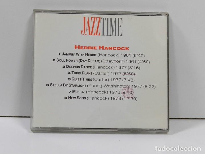 CDs de m&uacute;sica: DISCO CD. Herbie Hancock &ndash; Jazz Time. COMPACT DISC. - Foto 2