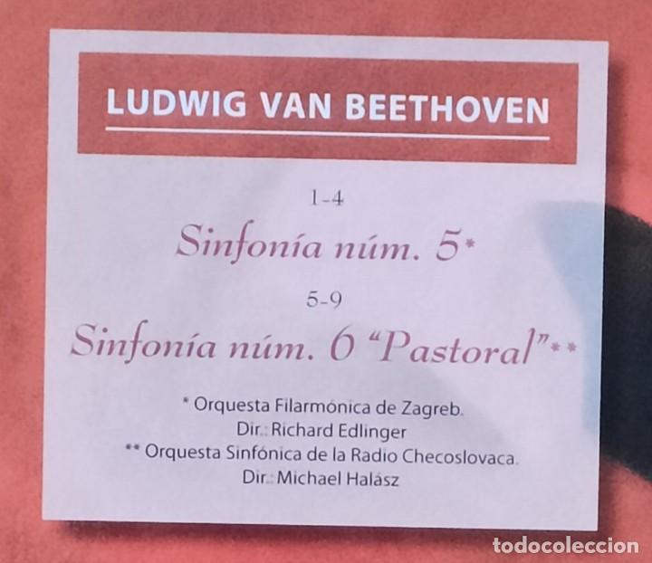 CDs de m&uacute;sica: Sinfon&iacute;as 5 y 6, Beethoven - Foto 2