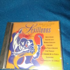 CDs de Música: CD SEVILLANAS, BANDA SONORA ORIGINAL DE LA PELÍCULA DE CARLOS SAURA, 1992. Lote 357454120