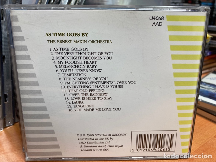 CDs de m&uacute;sica: The Ernest Maxin Orchestra - As Time Goes By (CD, Comp) - Foto 2
