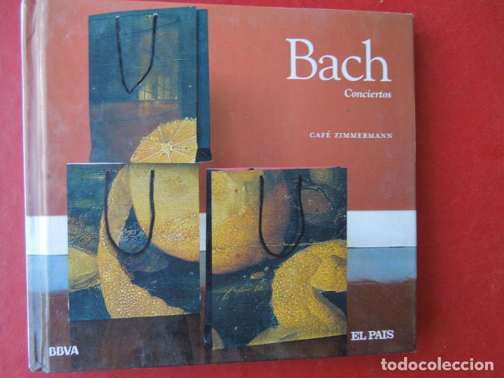 CDs de m&uacute;sica: BACH - CONCIERTOS - CAFE ZIMMERMANN - CD +LIBRETO - BBVA - Foto 1