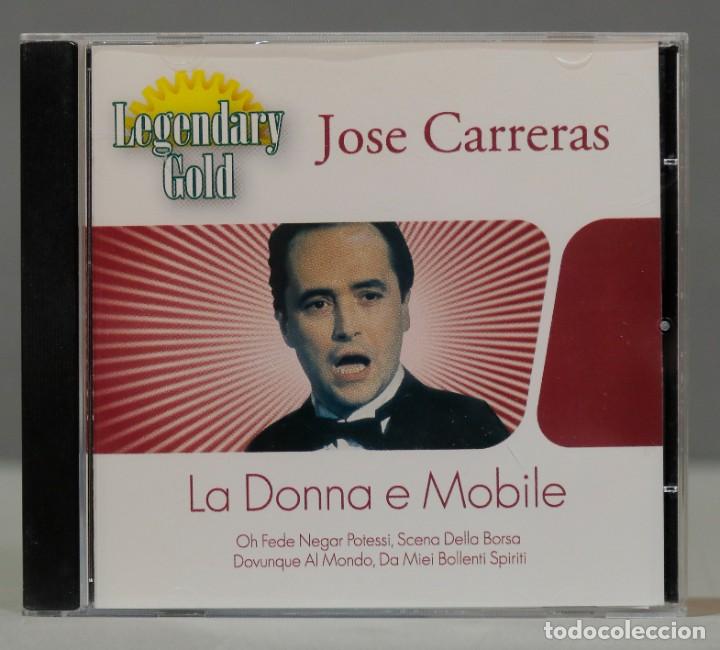CDs de m&uacute;sica: CD. LA DONNA E MOBILE. JOSE CARRERAS - Foto 1