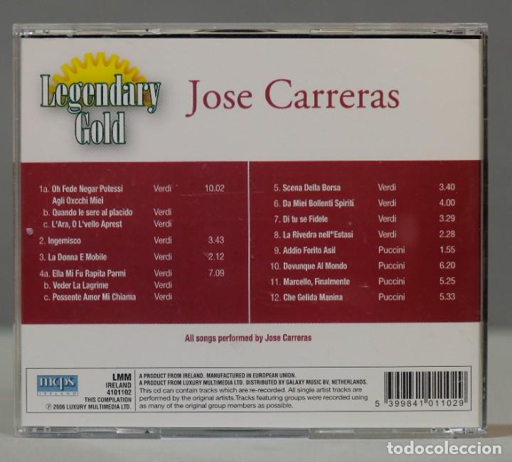 CDs de m&uacute;sica: CD. LA DONNA E MOBILE. JOSE CARRERAS - Foto 2