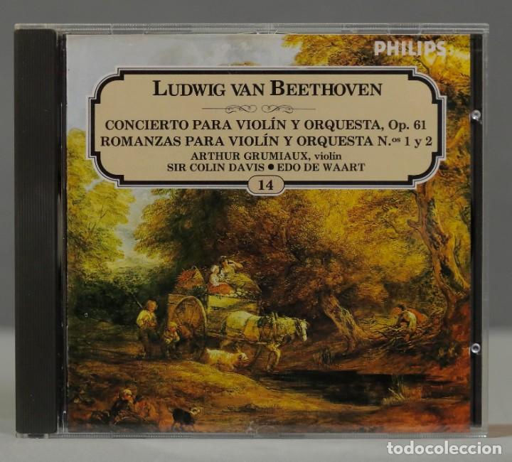 CDs de m&uacute;sica: CD. BEETHOVEN. WAART - Foto 1