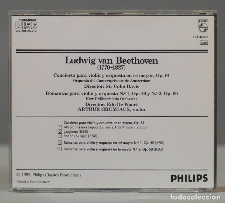 CDs de m&uacute;sica: CD. BEETHOVEN. WAART - Foto 2