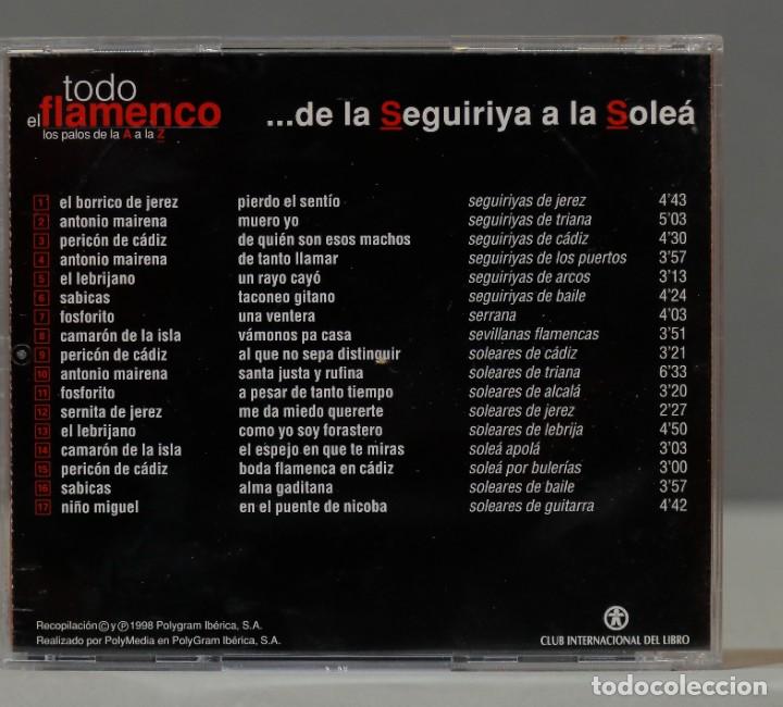 CDs de m&uacute;sica: CD. ...De La Seguiriya A La Sole&aacute; - Foto 2