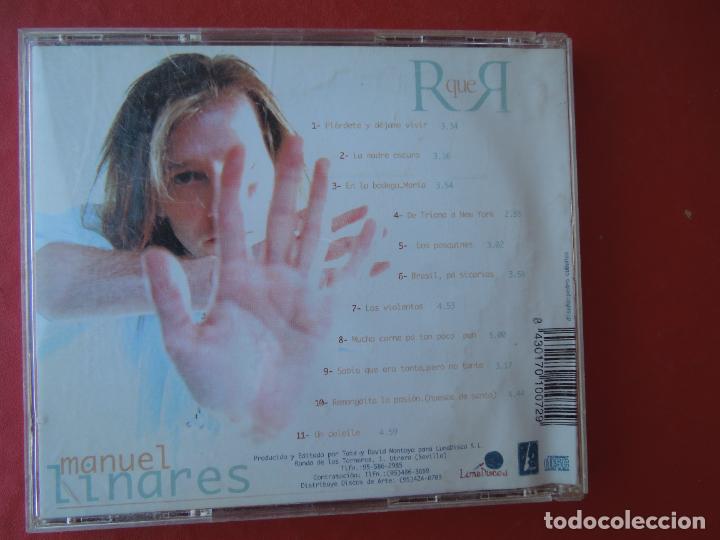 CDs de m&uacute;sica: MANUEL LINARES R QUER CD 1998 - Foto 2
