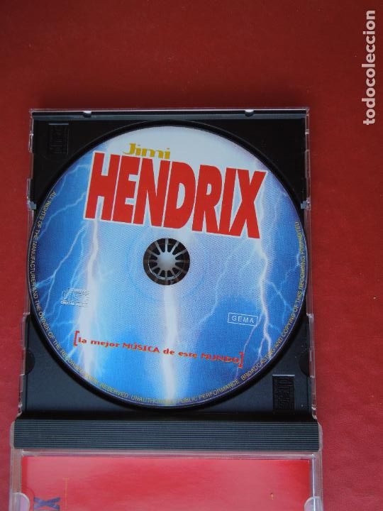 CDs de m&uacute;sica: JIMI HENDRIX - 16 GRANDES EXITOS EN VERSION ORIGINAL - CD - Foto 2