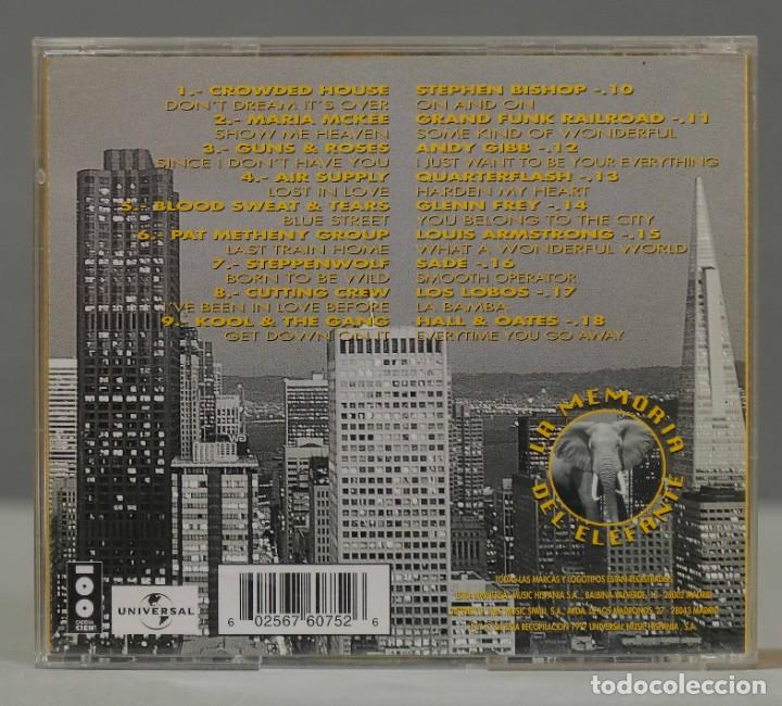 CDs de m&uacute;sica: CD. LA MEMORIA DEL ELEFANTE - Foto 2