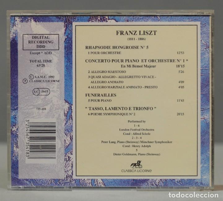CDs de m&uacute;sica: CD. LISZT. ADOLPH - Foto 2