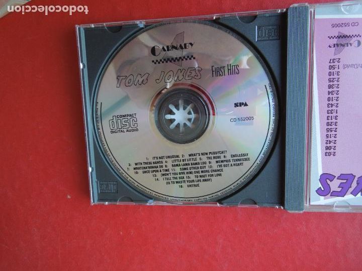 CDs de m&uacute;sica: TOM JONES - FIRST HITS - CD - Foto 2