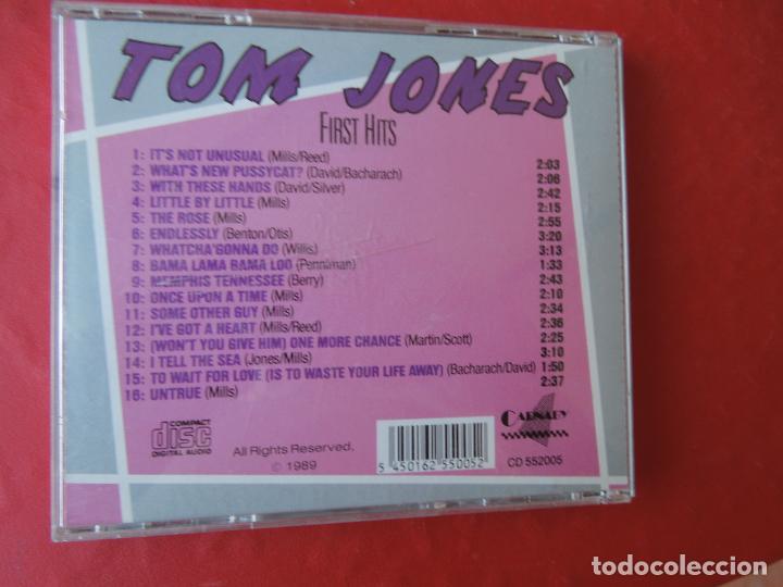 CDs de m&uacute;sica: TOM JONES - FIRST HITS - CD - Foto 3