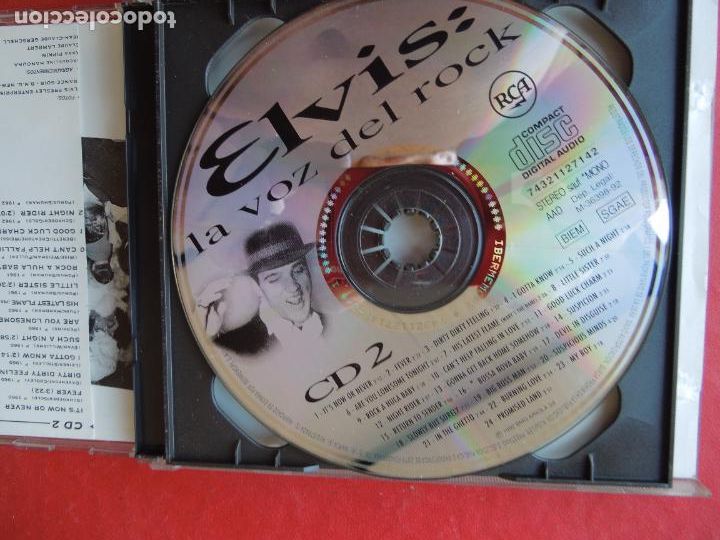 CDs de m&uacute;sica: ELVIS , LA VOZ DEL ROCK - 2 CD - Foto 6