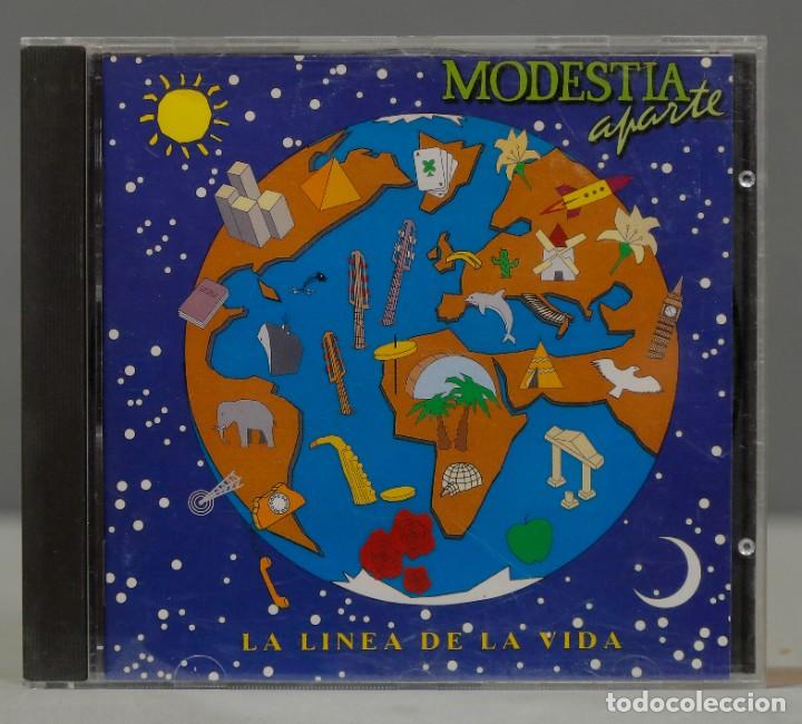 CDs de m&uacute;sica: CD. Modestia Aparte &ndash; La L&iacute;nea De La Vida - Foto 1