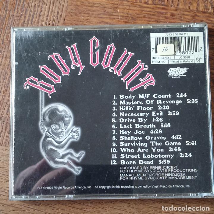 CDs de m&uacute;sica: BODY COUNT - BORN DEAD - CD - - Foto 2