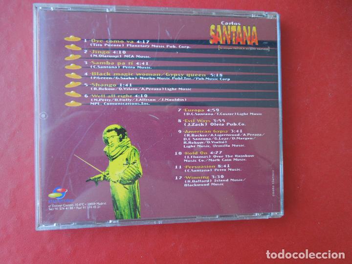 CDs de m&uacute;sica: CARLOS SANTANA , GRANDES EXITOS EN VERSION ORIGINAL - CD - Foto 2