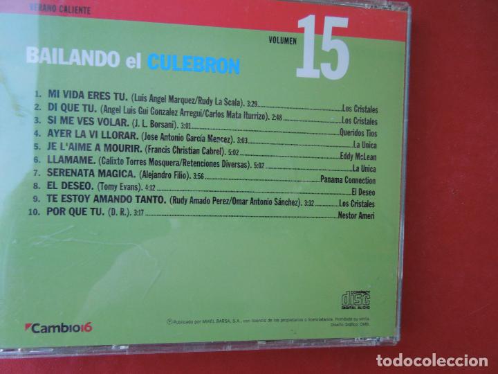 CDs de m&uacute;sica: BAILANDO EL CULEBRON - VERANO CALIENTE - CD - Foto 3