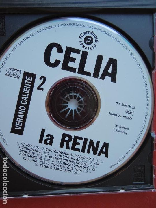 CDs de m&uacute;sica: CELIA LA REINA - VERANO CALIENTE - CD - Foto 2