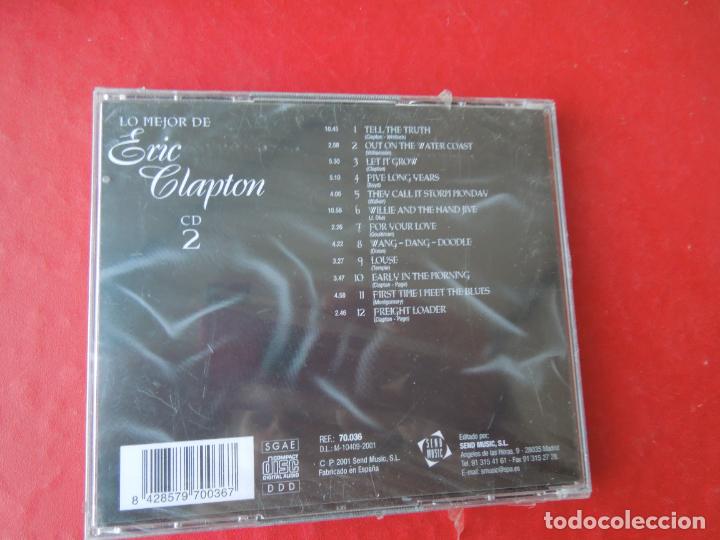 CDs de m&uacute;sica: LO MEJOR DE ERIC CLAPTON - 2 CD - PRECINTADO - Foto 2
