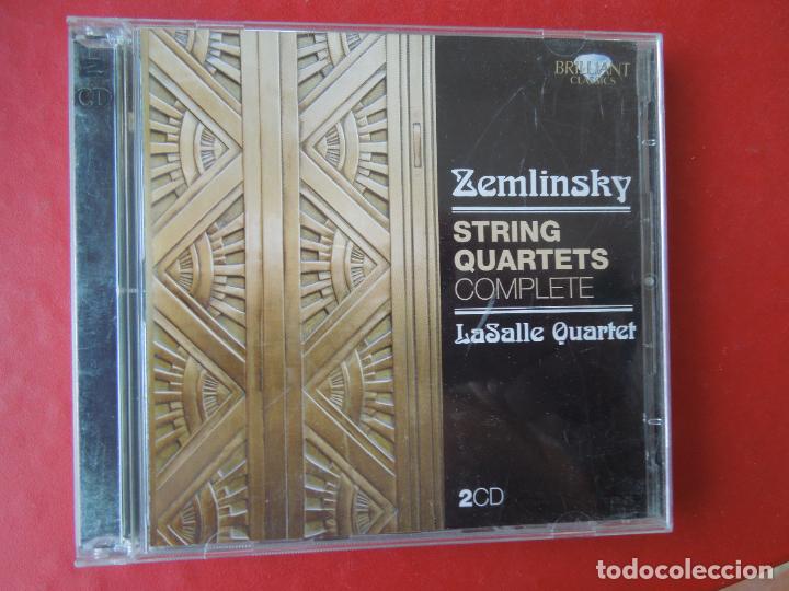 CDs de m&uacute;sica: ZEMLINSKY - STRING QUARTETS COMPLETE - LASALLE QUARTET -2 CD - Foto 1