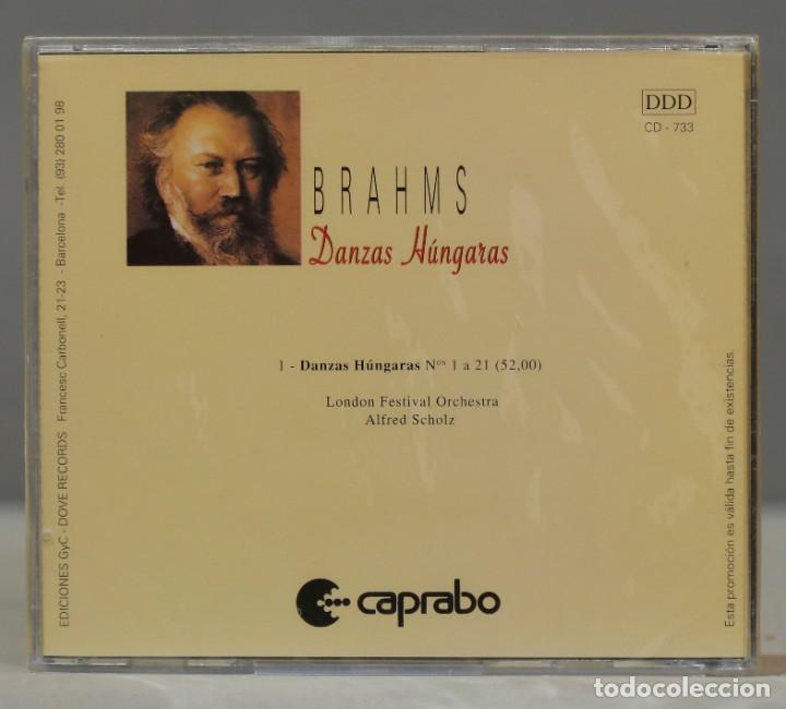 CDs de m&uacute;sica: CD. BRAHMS. DANZAS HUNGARAS. PRECINTADO - Foto 2