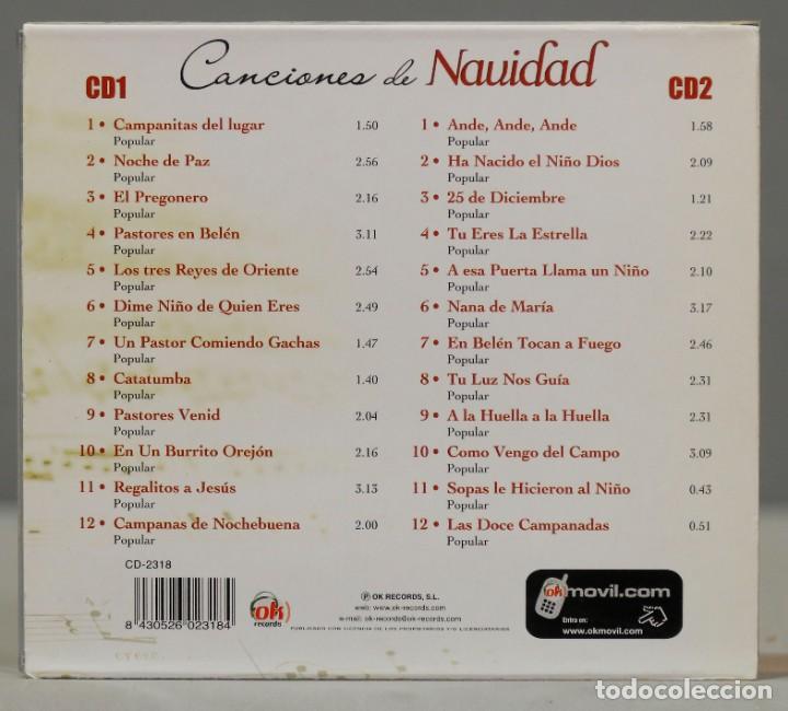 CDs de m&uacute;sica: 2 CD. CANCIONES DE NAVIDAD - Foto 2