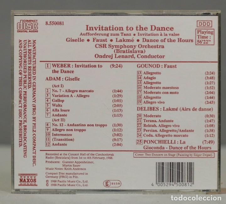 CDs de m&uacute;sica: CD. Invitation To The Dance - Foto 2