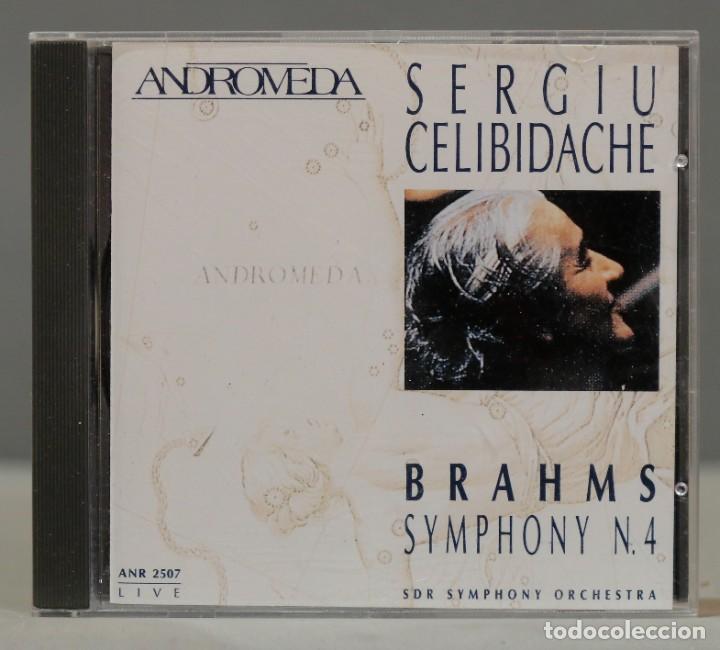 CDs de m&uacute;sica: CD. Brahms: Symphony No. 4. CELIBIDACHE - Foto 1
