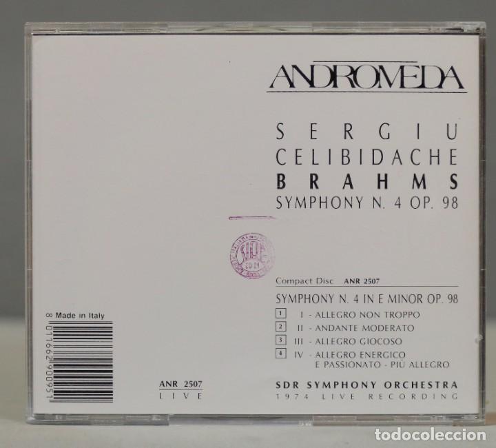 CDs de m&uacute;sica: CD. Brahms: Symphony No. 4. CELIBIDACHE - Foto 2
