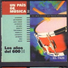 CD de Música: LOS AÑOS DEL 600 - COLECCION UN PAIS DE MUSICA 2 / 2 CD + LIBRETO 2002 / BUEN ESTADO RF-11826. Lote 357661540