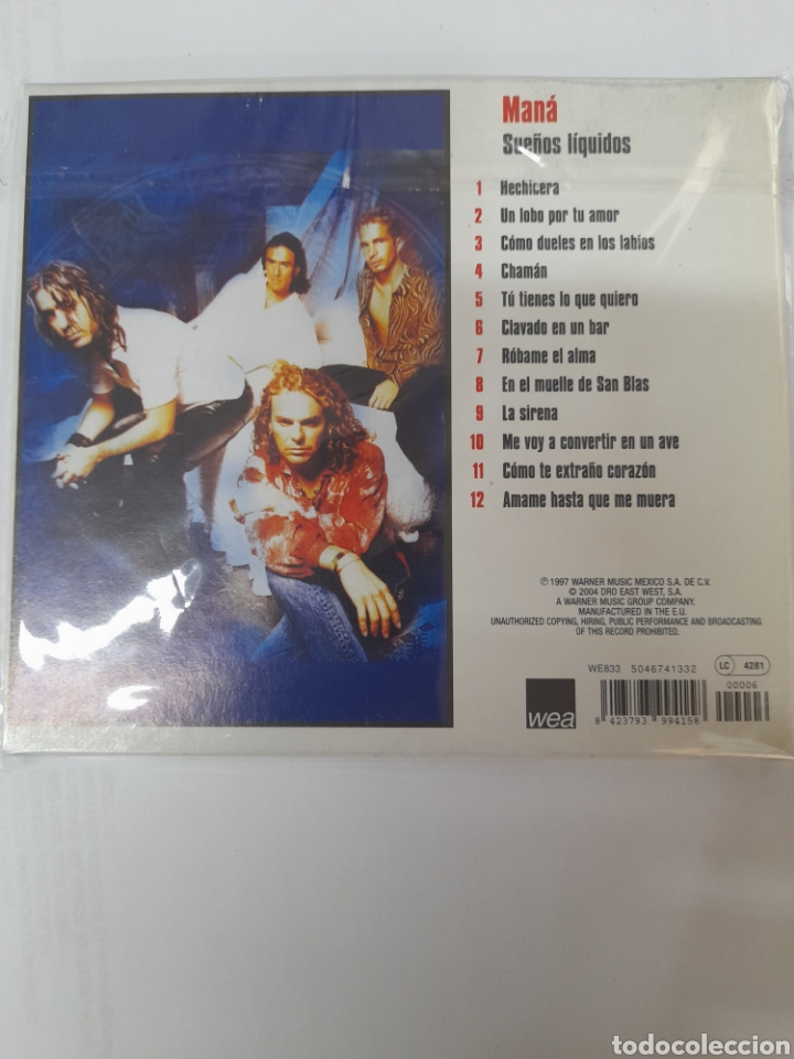CDs de m&uacute;sica: Man&aacute;. Sue&ntilde;os L&iacute;quidos. La m&uacute;sica que te gusta. - Foto 2