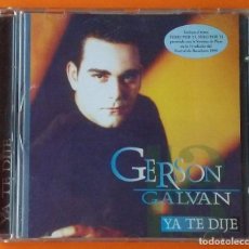 CDs de Música: GERSON GALVÁN YA TE DIJE CD 1999 LIBRETO CON LETRAS (CANARIAS). Lote 357714430