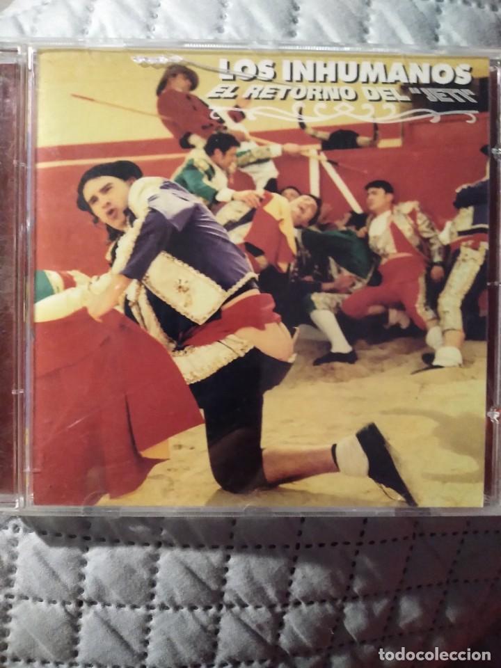 CDs de m&uacute;sica: CD-LOS INHUMANOS-EL RETORNO DEL YETI-