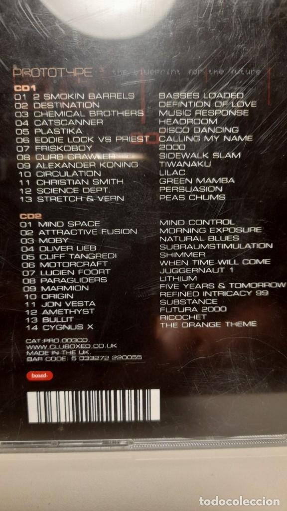 CDs de m&uacute;sica: DOBLE CD SEB FONTAINE : PROTOTYPE ( TECHNO ) - Foto 2