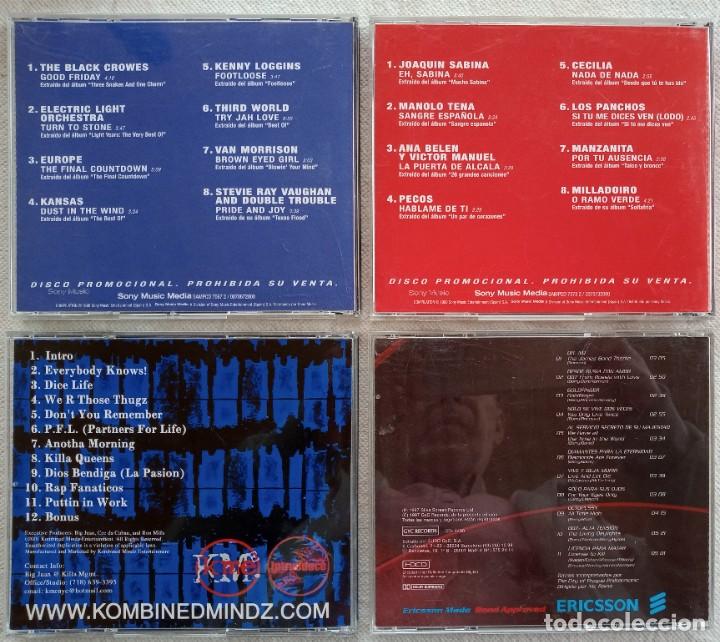 CDs de m&uacute;sica: ROCK POP (LOTE 9) - 4 CDs - Foto 2