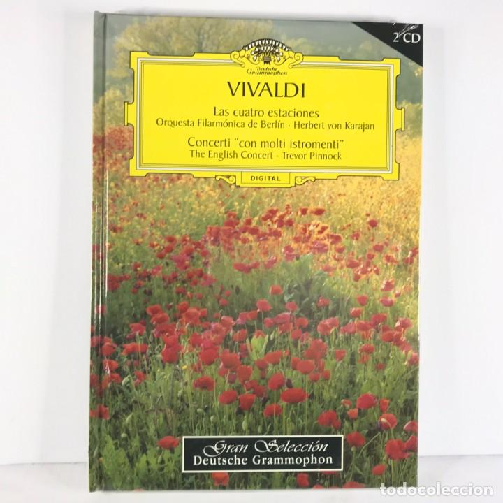 CDs de M&uacute;sica: &rdquo;Gran Selecci&oacute;n Deutsche Grammophon&rdquo; - Vol. 1 Vivaldi - 2 x CD, Compilation, Digibook - PRECINTADO