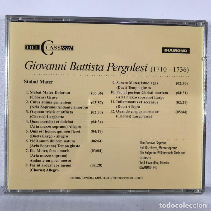 CDs de m&uacute;sica: HIT CLASSICAL COLLECTION - Pergolesi &ndash; Stabat Mater - CD - Foto 2