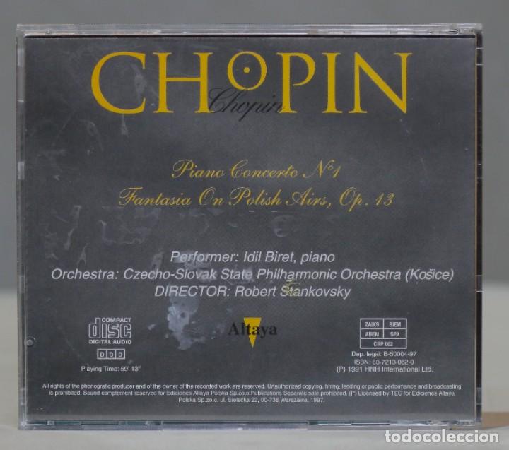 CDs de m&uacute;sica: CD. Chopin, STANKOVSKY. OP 11. OP 13 - Foto 2